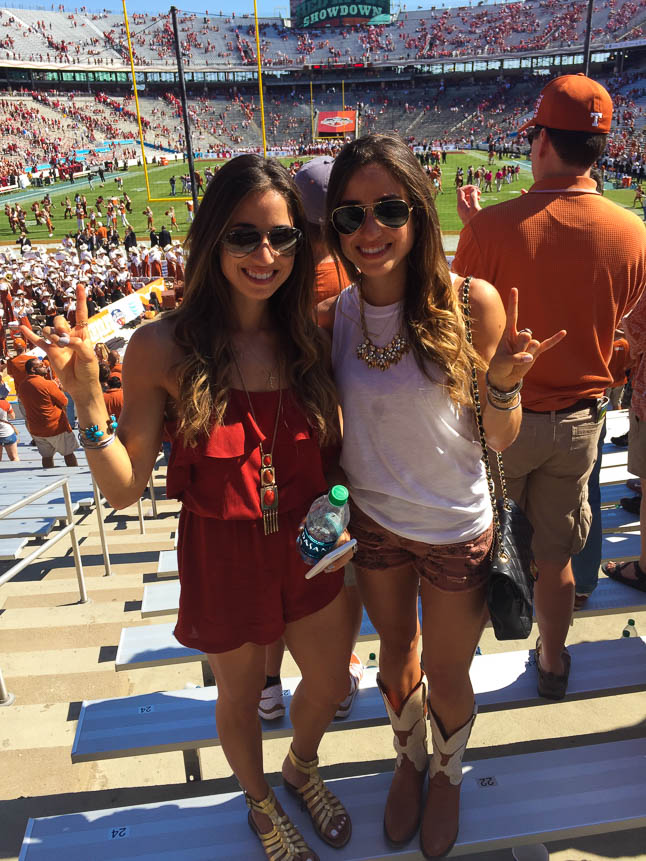 Football Fun - Longhorn and Cowboys Game | adoubledose.com