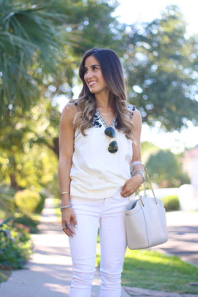 The Perfect White Jeans - A Double Dose