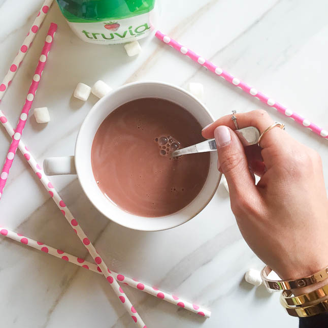 Healthy Hot Chocolate - a dairy free, super healthy version of hot chocolate that is made in just minutes | adoubledose.com