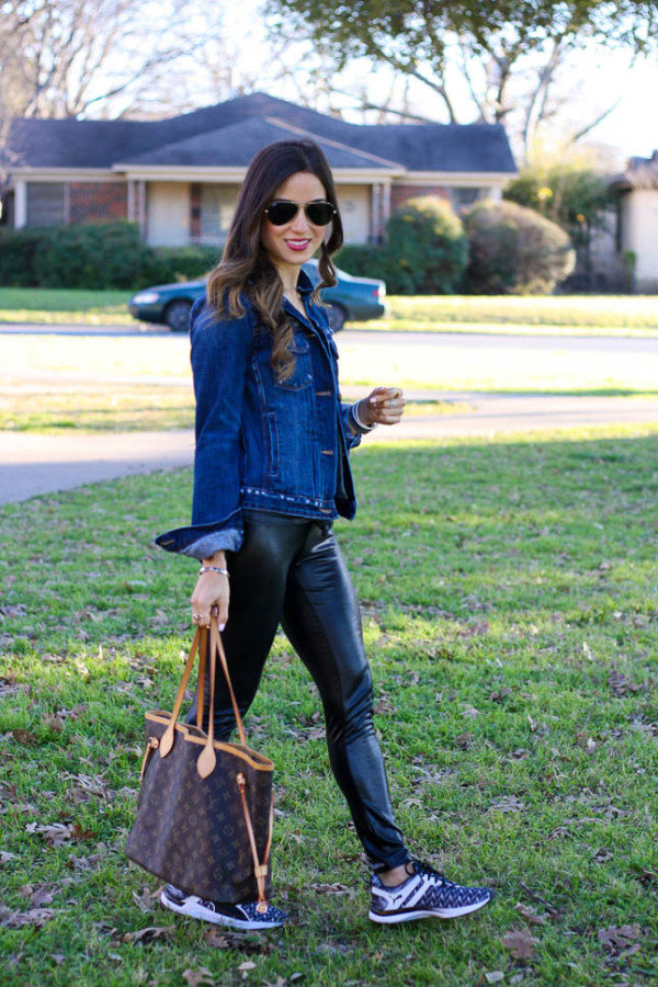 3 Ways to Style Leather Leggings