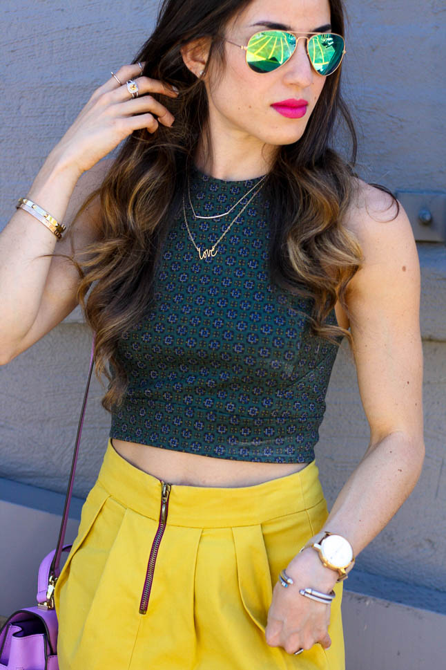 Crop Top- the best way to accessorize a crop top | adoubledose.com