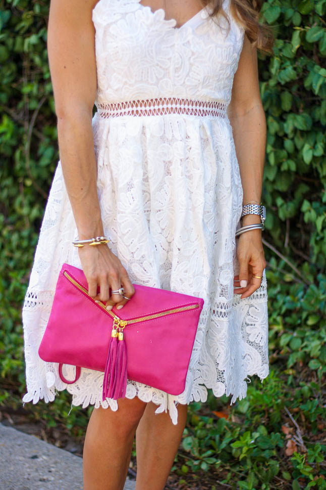 White Lace Dress