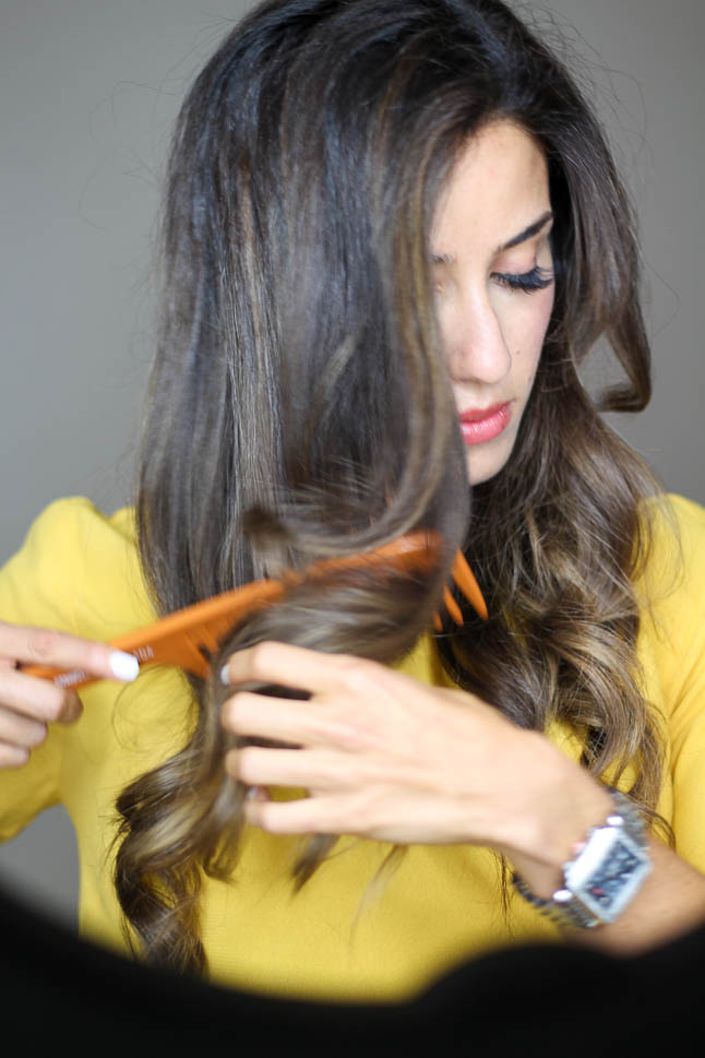 How To Curl Your Hair With A Curling Iron | adoubledose.com