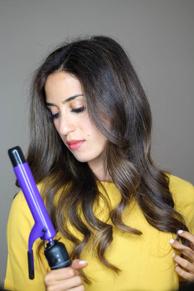 How To Curl Your Hair With A Curling Iron | adoubledose.com