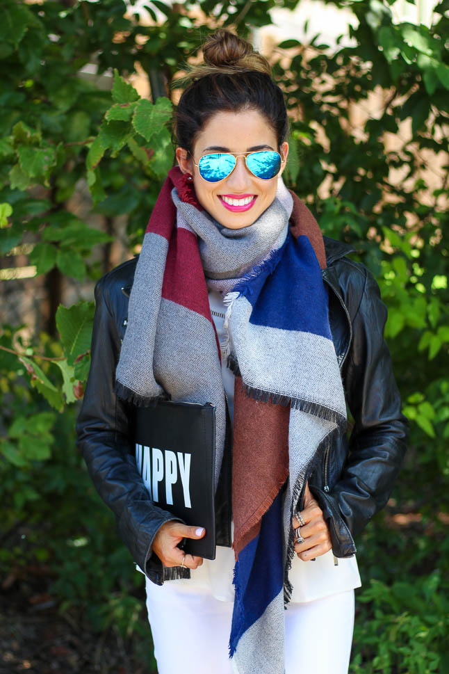 How To Style A Scarf For Fall | adoubledose.com