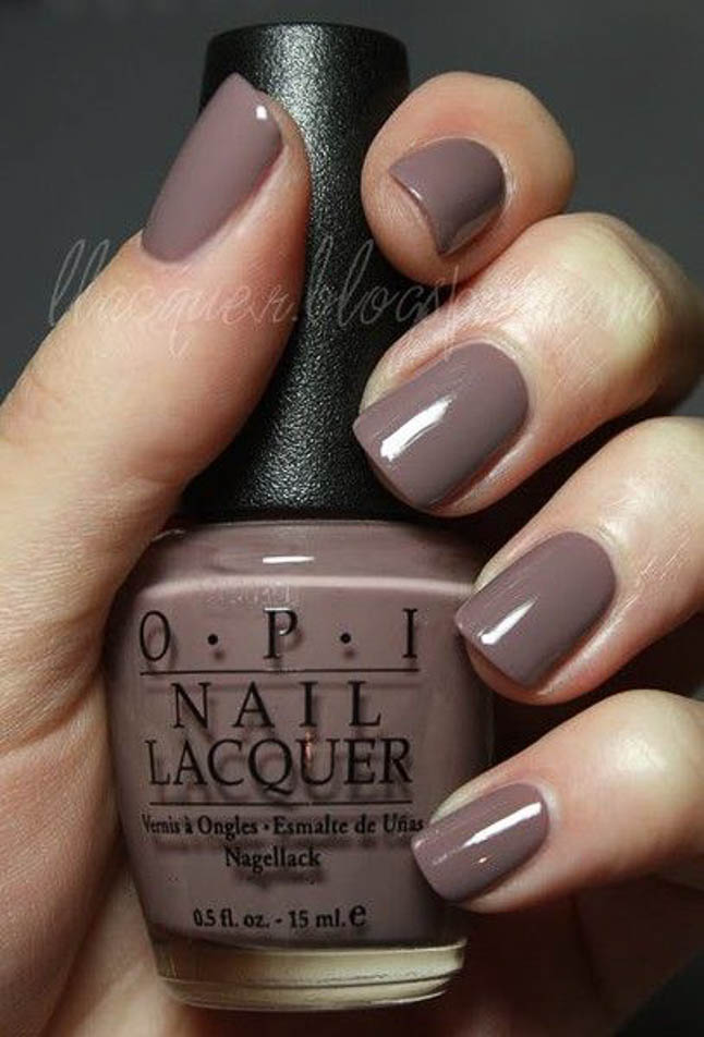 fashion and lifestyle bloggers alexis belbel and samantha belbel share their favorite fall nail colors : OPI Staying Neutral