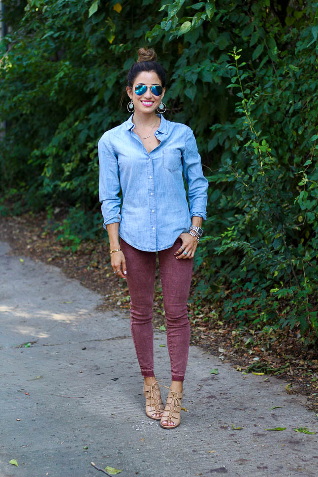 Chambray: Day To Night | adoubledose.com