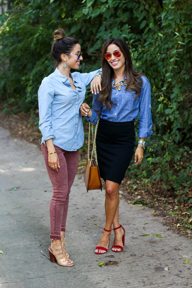 Chambray: Day To Night | adoubledose.com
