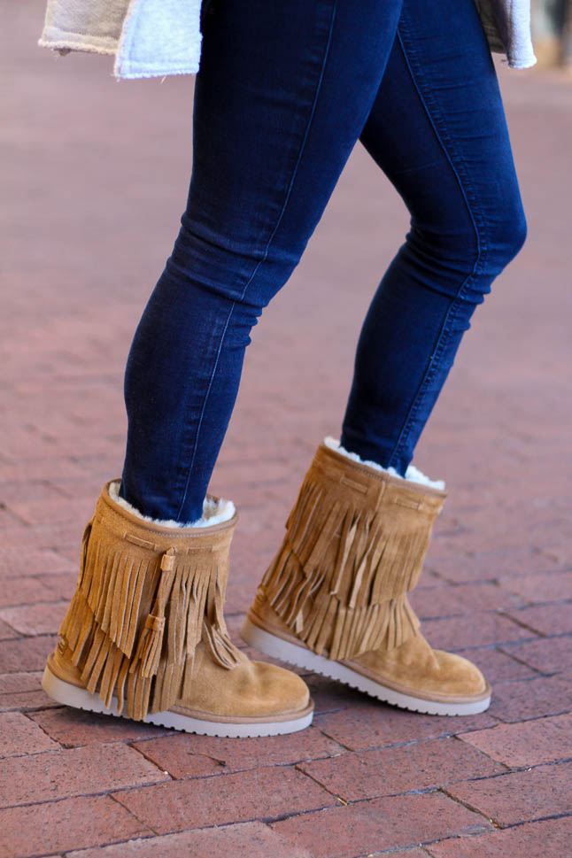 Cozy in Fringe | adoubledose.com