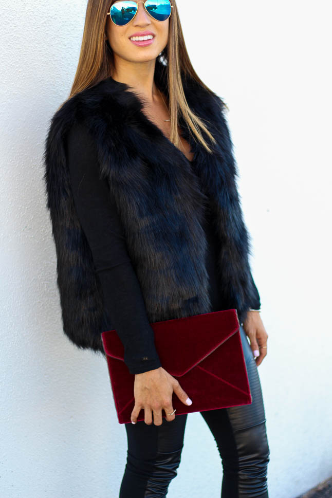 Faux Fur For The Holidays | adoubledose.com