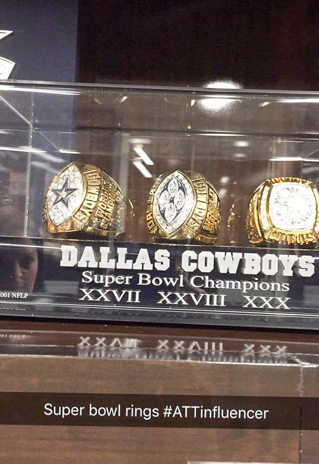 Gloral HIF Dallas Cowboys Championship Ring Super Bowl XXVII 1992