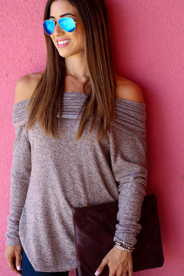 Cozy Convertible Sweater | adoubeldose.com