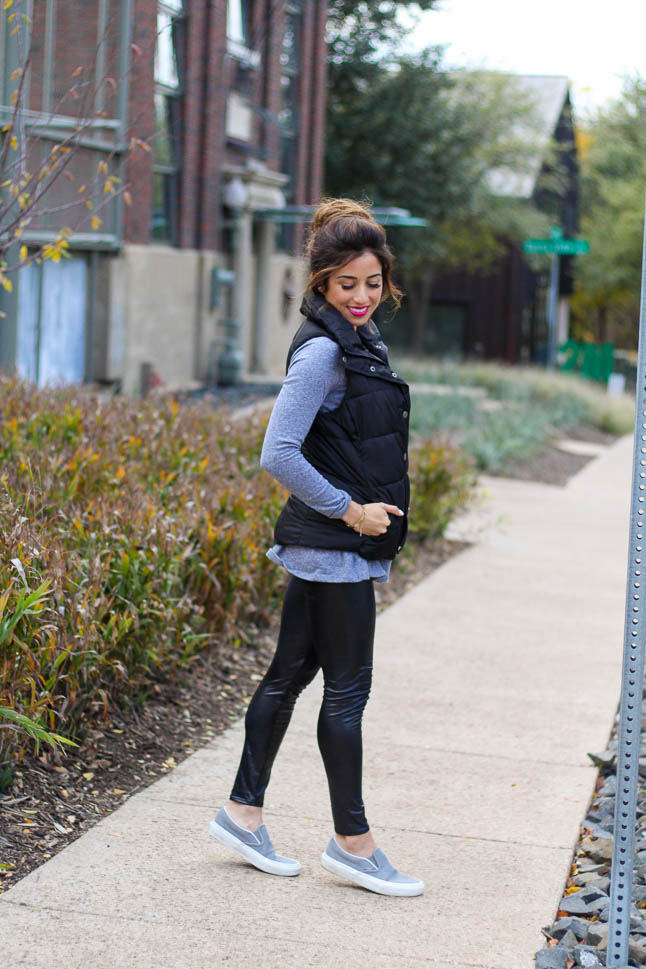 How To Style A Puffer Vest – A Double Dose