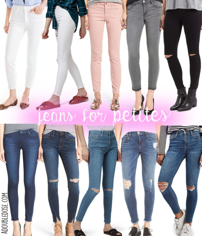 Jeans For Petites | adoubledose.com