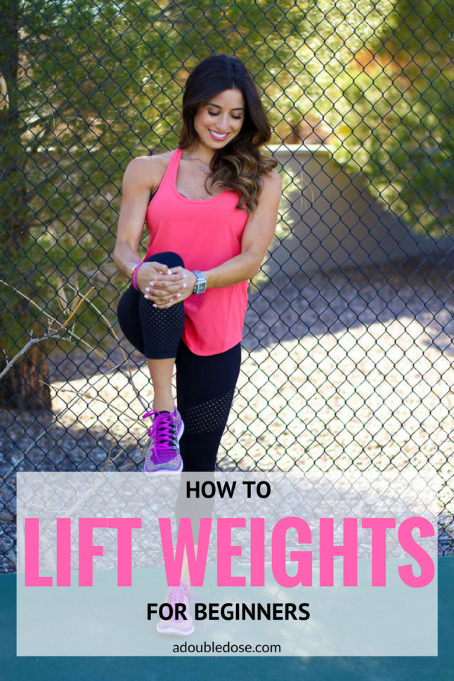 How To Lift Weights For Beginners | adoubledose.com