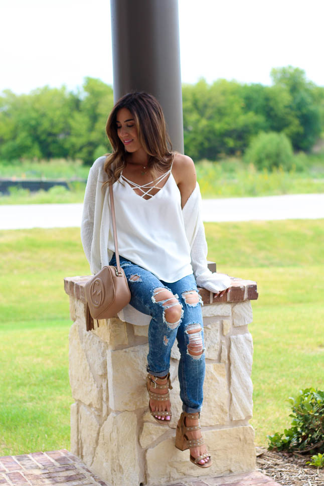 Ripped Jeans For Petites | adoubledose.com