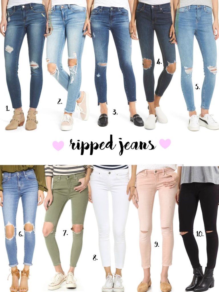 Ripped Jeans Roundup | adoubledose.com