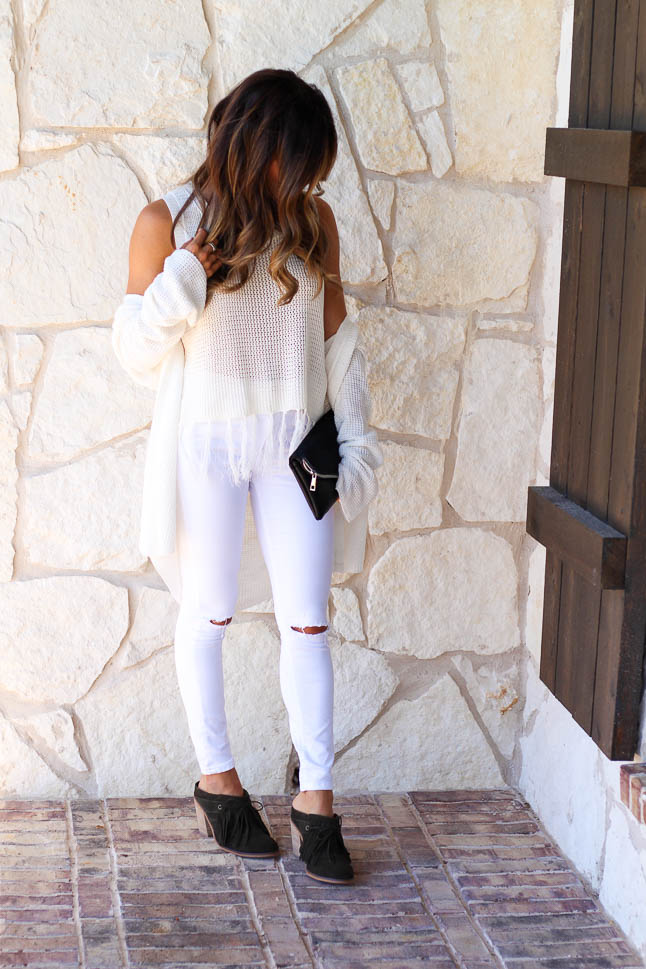 How To Wear White In The Fall | adoubledose.com