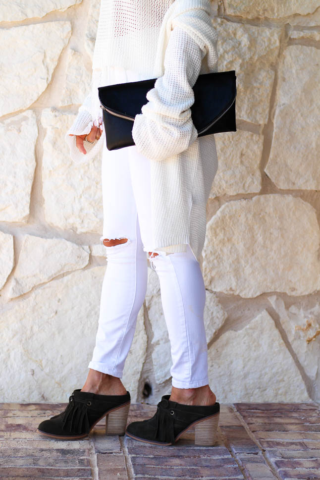 How To Wear White In The Fall | adoubledose.com