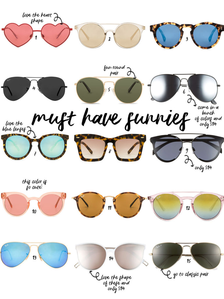 Must Have Sunglasses | adoubledose.com