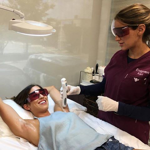 Laser Hair Removal Treatment at Enlighten Dallas | adoubledose.com 