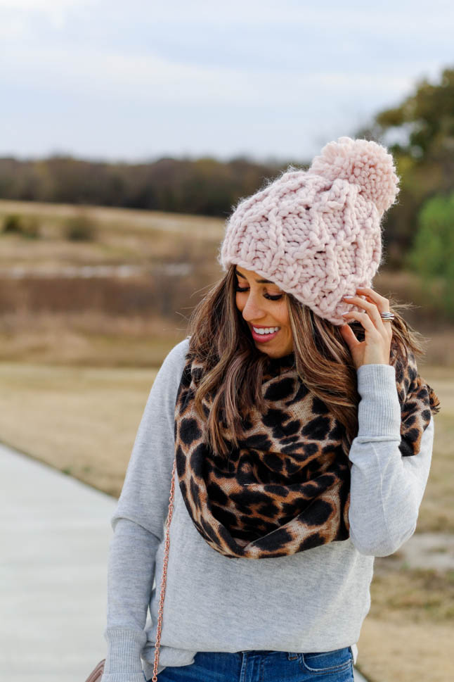 How To Style A Leopard Scarf | adoubledose.com
