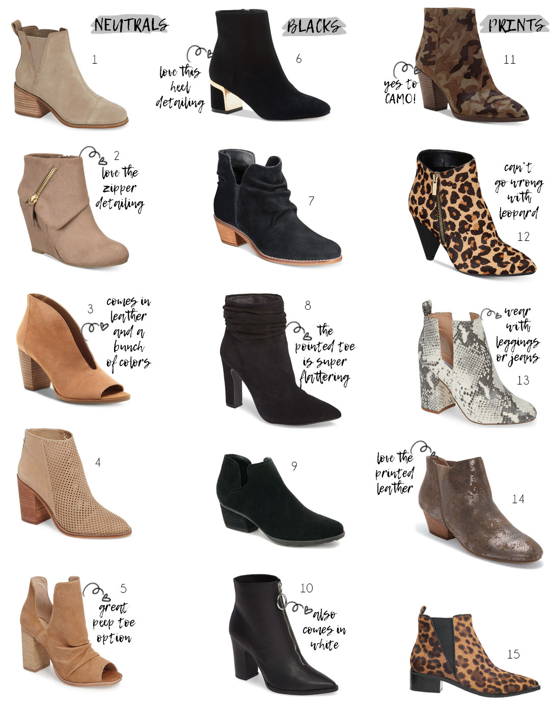 Booties For Fall 2018 | adoubledose.com