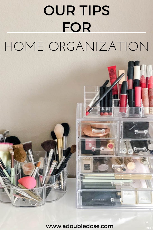 Our Organizing Tips for 2019 | adoubledose.com