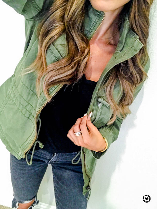 How To Style A Utility Jacket + St. Patrick's Day Outfit Ideas | adoubledose.com