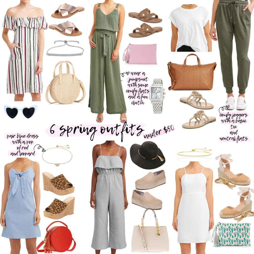 Six Affordable Spring Outfit Ideas | adoubledose.com