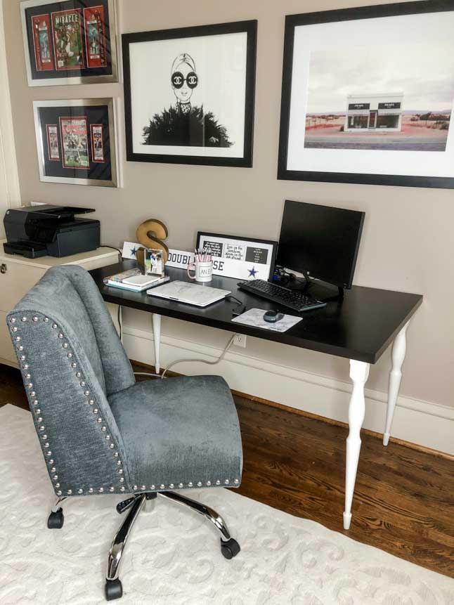 Our Home Office Tour | adoubledose.com