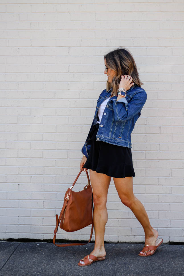 How To Dress Up A Denim Jacket | adoubledose.com