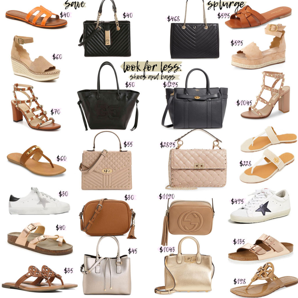 Look For Less: Bags and Shoes For Spring/Summer – A Double Dose
