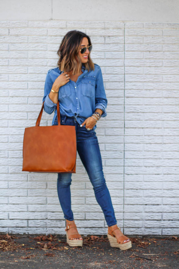 How To Style Denim On Denim Without Looking Like A Farmer – A Double Dose