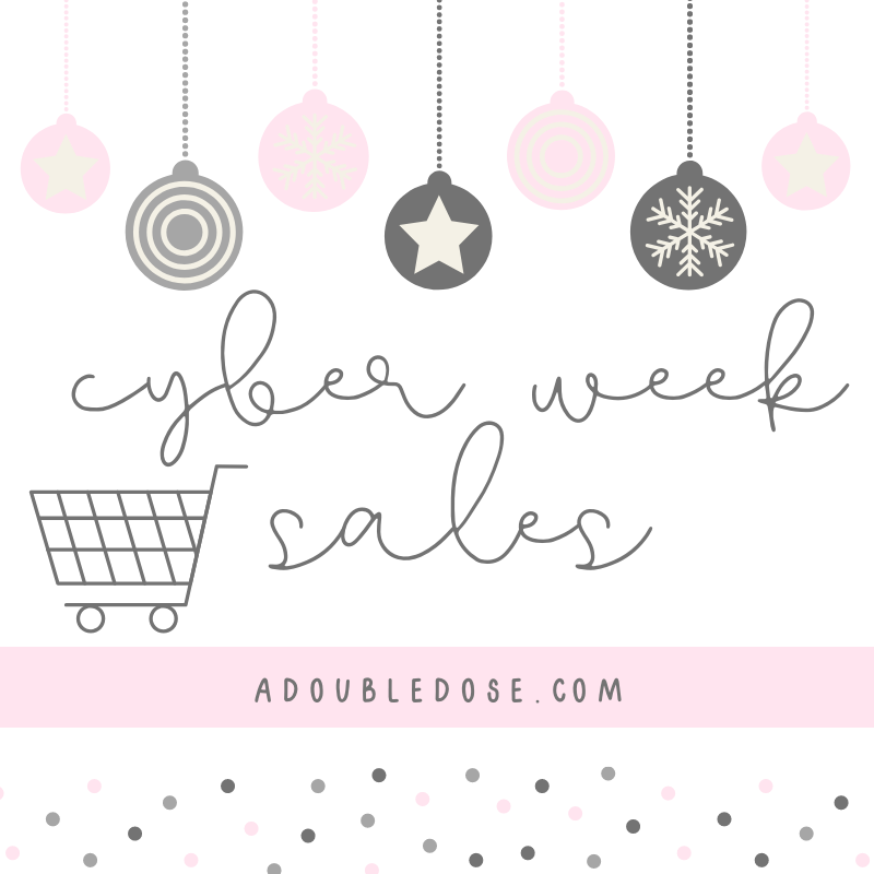 lifestyle and fashion blogger alexis belbel and samantha belbel share their best cyber week sales for holiday shopping 2019 | adoubledose.com