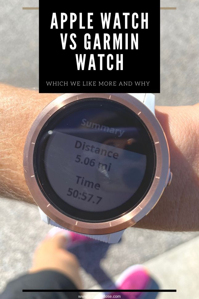 apple watch vs garmin watch: which watch we prefer and why | adoubledose.com
