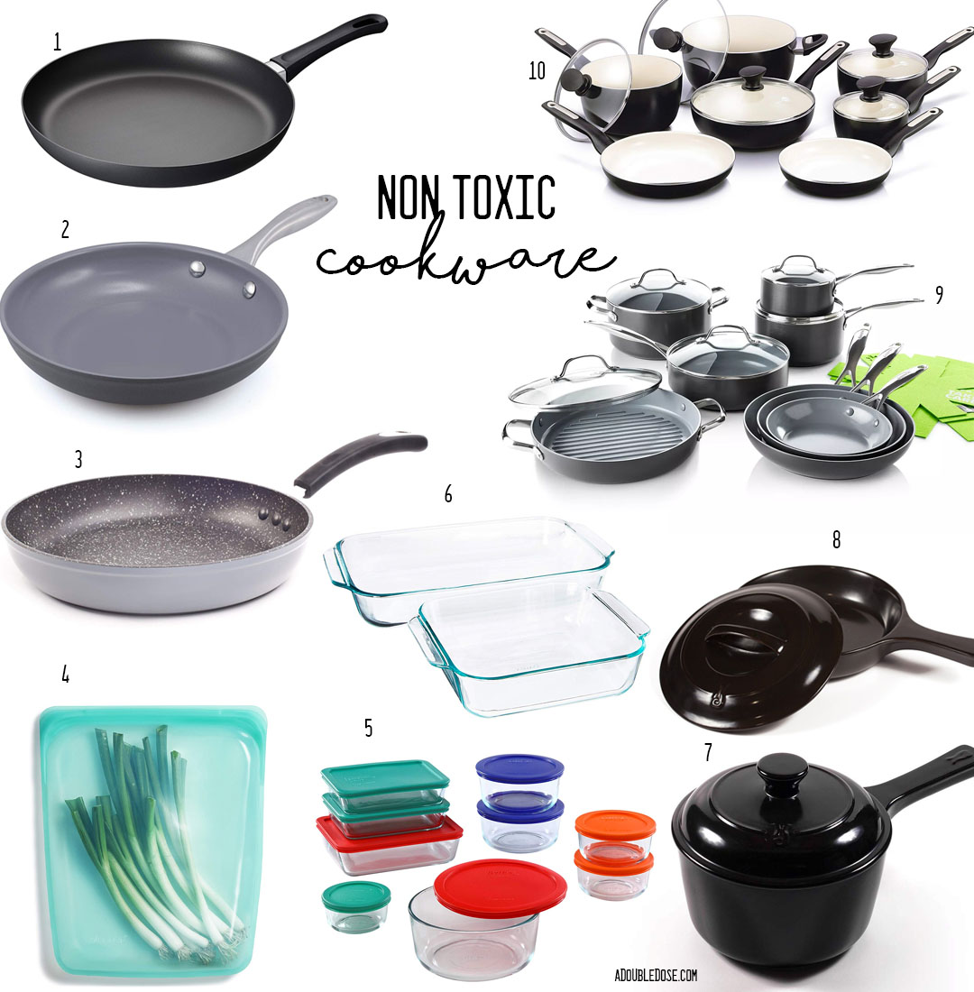 lifestyle and fashion blogger sharing our favorite nontoxic cookware for the home: scanpan greenpan and more | adoubledose.com