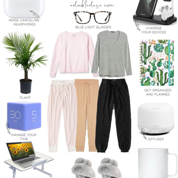 Work From Home Essentials + Tips