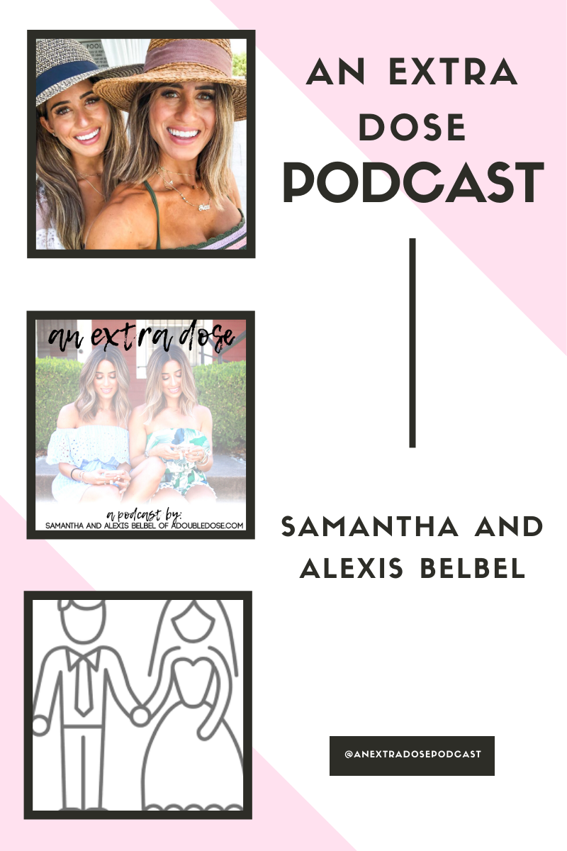 Lifestyle and fashion bloggers alexis and samantha belbel discuss how you know if you're marrying the right person, what the differences are between jealousy and envy, and their experiences with both. They also share their favorite snacks recently on their podcast, An Extra Dose