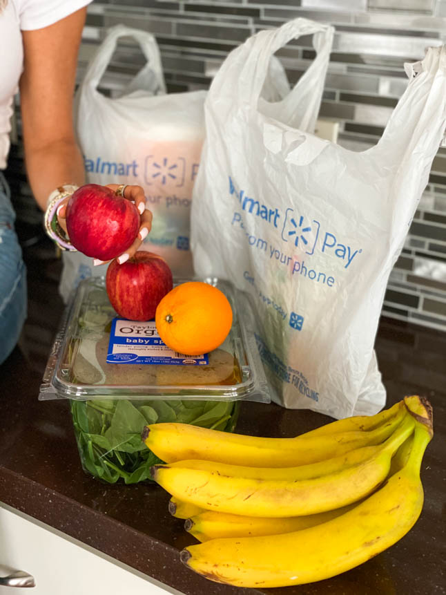 lifestyle and fashion blogger alexis belbel sharing our must haves from walmart's online grocery pickup and delivery and how it works | adoubledose.com