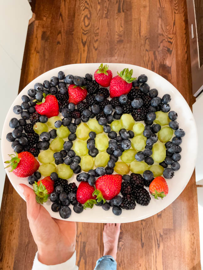 Walmart fruit clearance tray