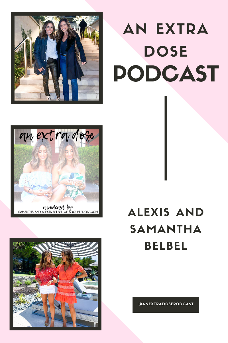 lifestyle and fashion bloggers alexis and samantha belbel share their online shopping tips: safe shopping, money saving tips, and more. They are also sharing how to dress for your body type, and how to approach guys you are into on their podcast, An Extra Dose. Their favorites include their most worn petite jeans.