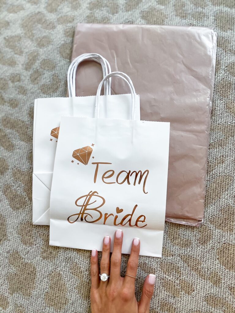 lifestyle and fashion bloggers alexis and samantha belbel share bridesmaids gift idea including stackable rings, personalized passport covers, and more | adoubledose.com